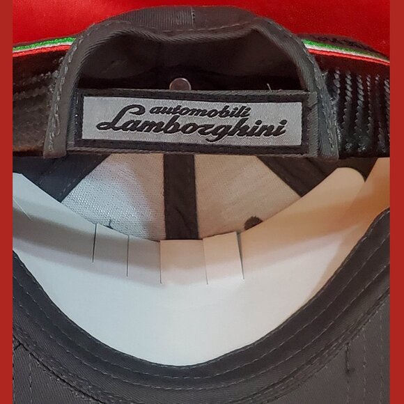 Baseball Cap Embroidered Hat Carbon Fiber Unbranded Auto Racing Super Trofeo - Picture 4 of 16